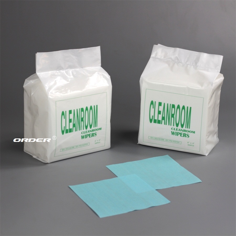 order®wip-0606b highly absorbent cleanroom non-woven Flat pack cleaning wipers