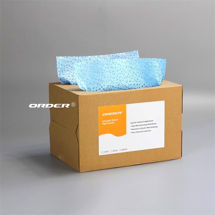 ORDER® PX-3332B blue Breg Box Meltblown heavy duty Wiping Cloths