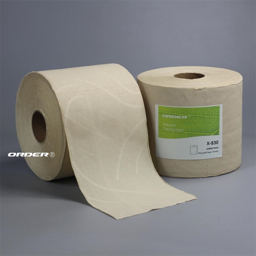 Low-lint Wipe Paper Wood Pulp Industrial jumbo Perforated Roll Dust-free wiping tissue