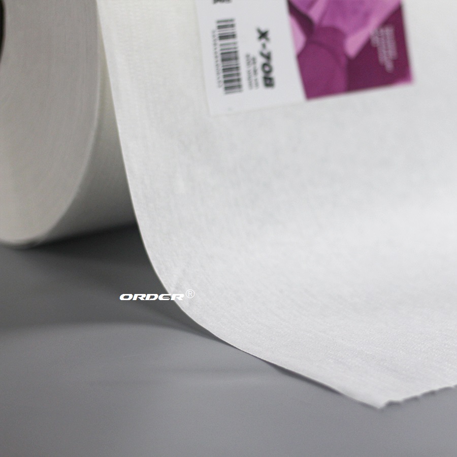 White Jumbo Perforated Roll Nonwoven Industrial Medium-duty General Cleaning Wipers