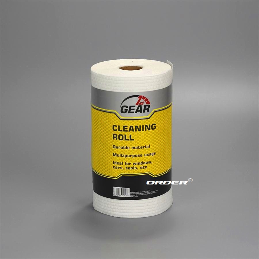 white perforated small roll non woven maintenance wipes for the workshop and factory