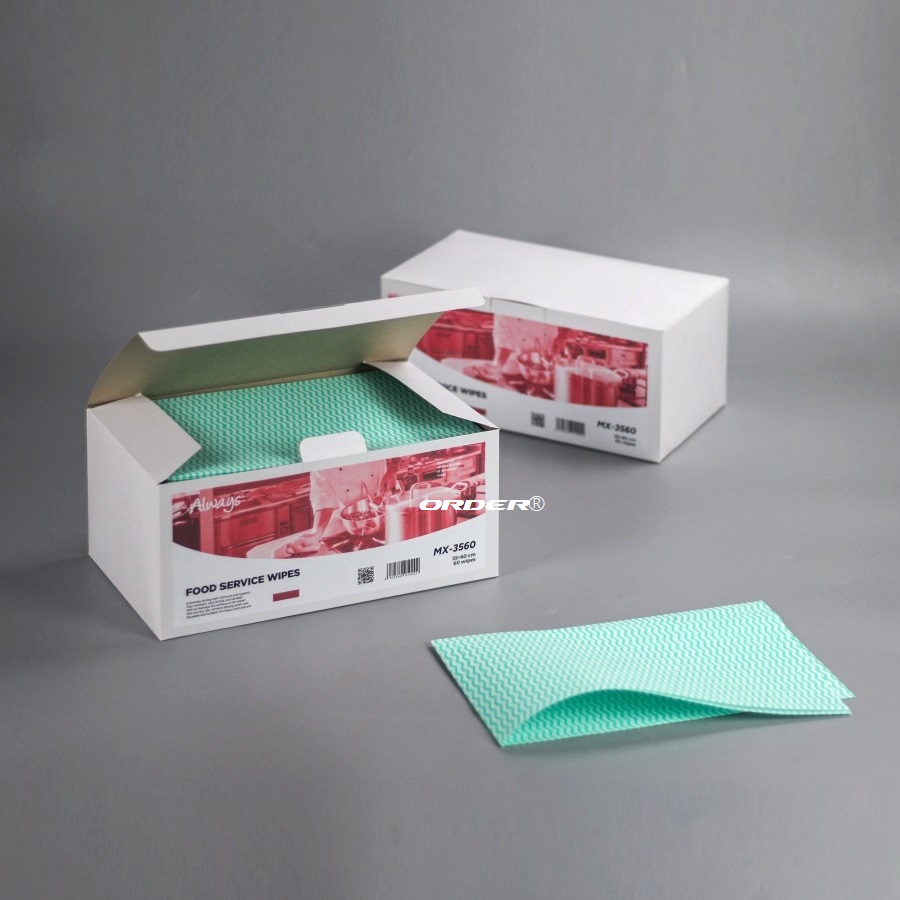 OEM japanese style colorful wave printing cleaning magic wipers