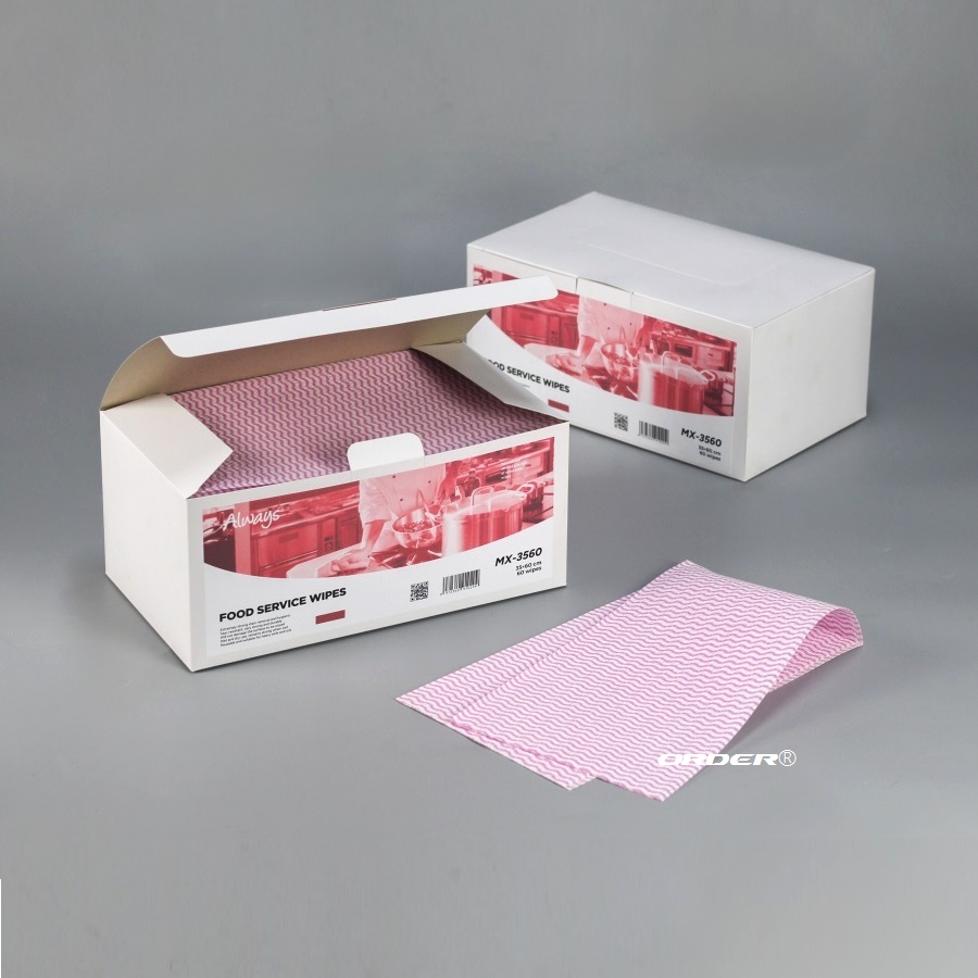 Foodservice janitorial wipes cleaning towels
