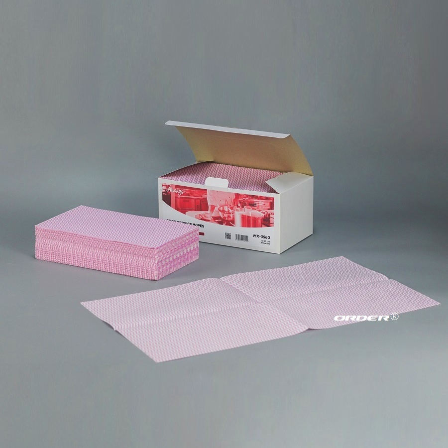 Foodservice janitorial wipes cleaning towels