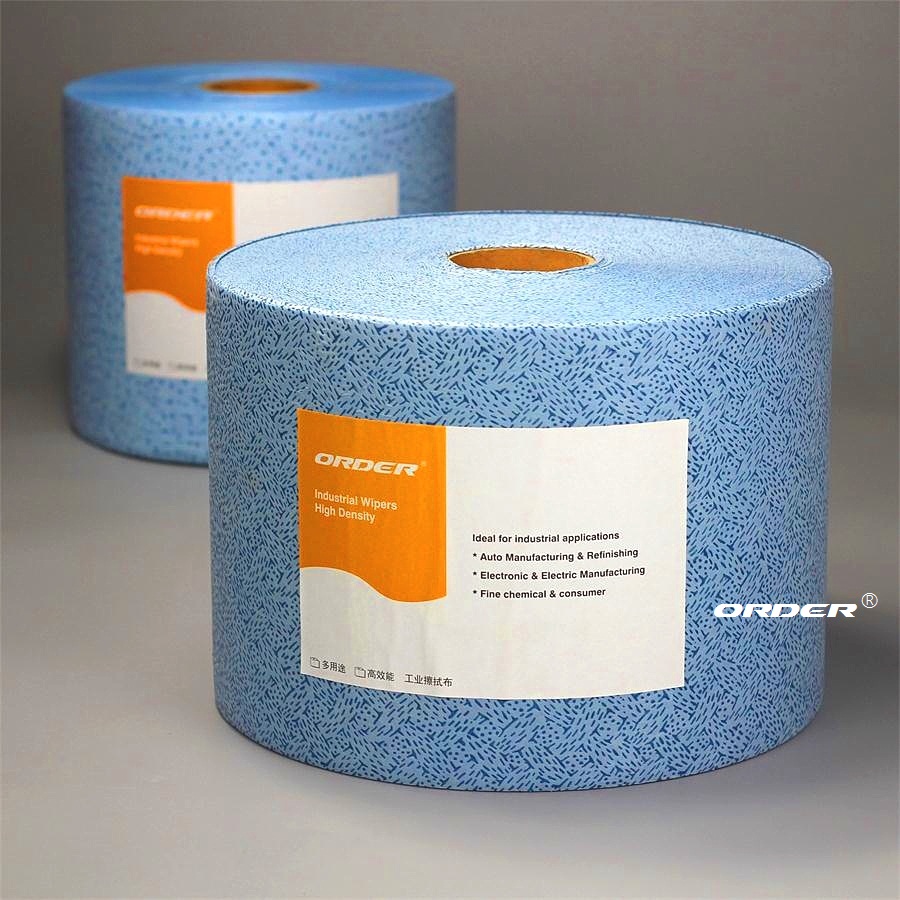 ORDER® X-3331B Meltblown Oil Absorbency industrial multi purpose cleaning Cloths