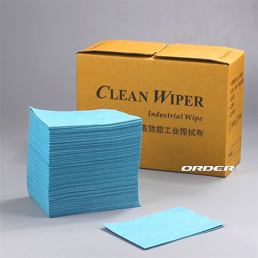 ORDER®X-70 1/4 fold spunlace non-woven fabric Autocare Car highly absorbent washing industrial heavy duty wiper