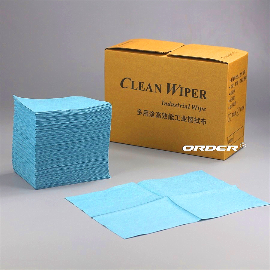 ORDER®X-70 1/4 fold spunlace non-woven fabric Autocare Car highly absorbent washing industrial heavy duty wiper
