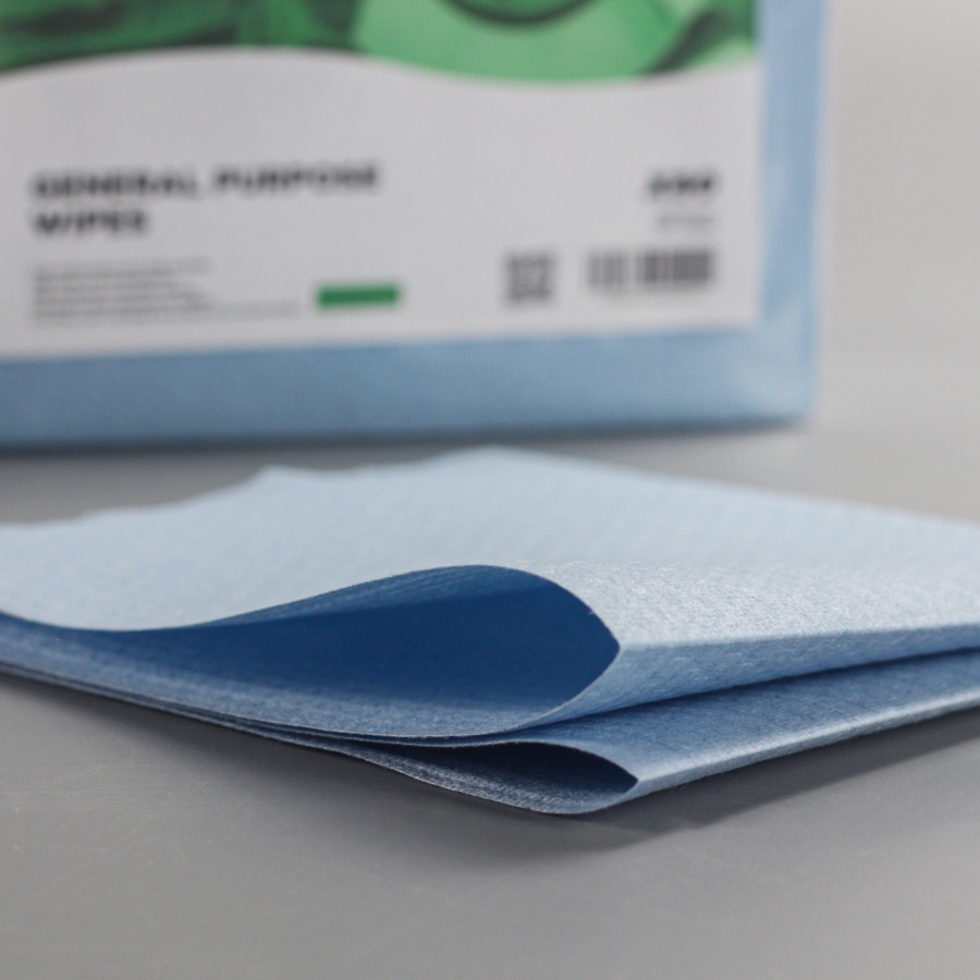ORDER®KIM-X60 1/4 fold spunlace non-woven fabric highly absorbent industrial heavy duty wipers