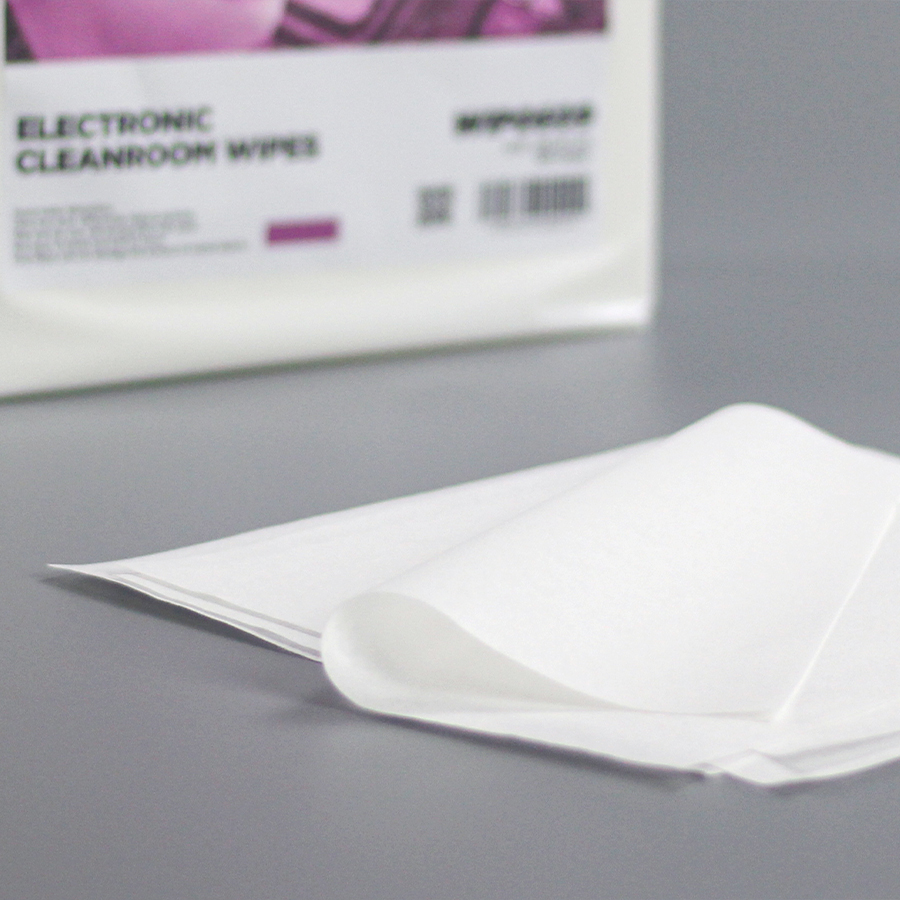 Clexia® white flat sheet cellulose polyester cleanroom clean wipes