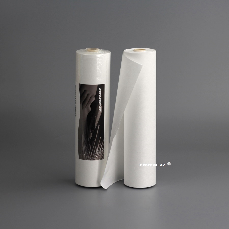 Precision Automated printing press cleaning Microfiber non-woven wiper Rolls for Semiconductor