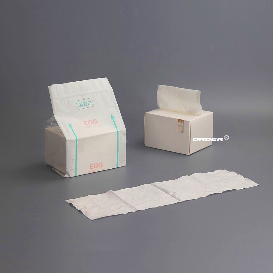 Pull-Out Sterile Spunlace Nonwoven Dry Wiping towels Cotton Rayon Japan Medical Grade Surgical Room Wipes