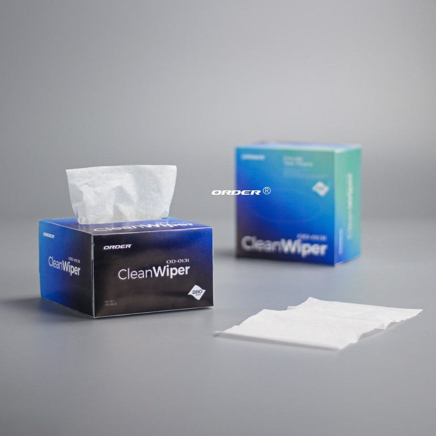 Replace 34155 1 Ply Disposable cellulose low lint Optical Lens individually sealed clean wipes tissues