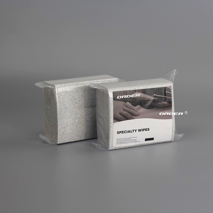 ORDER®GX Grey 1/4 fold Non-woven Industrial Medium-duty General Cleaning cloths 