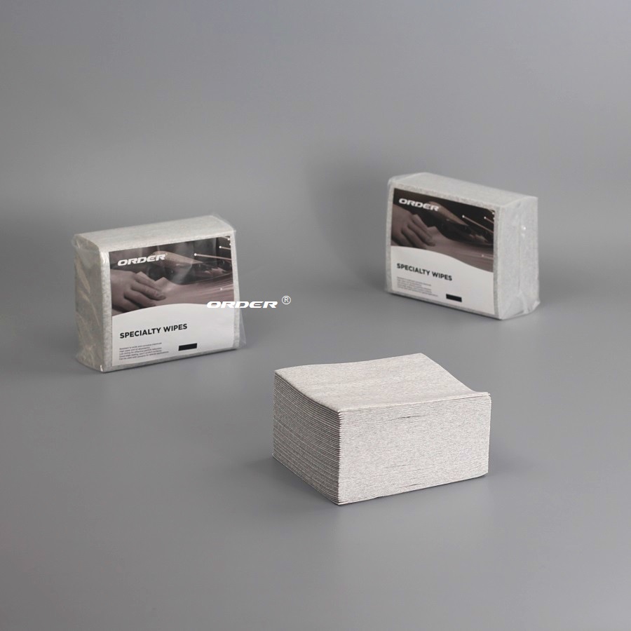 ORDER®GX Grey 1/4 fold Non-woven Industrial Medium-duty General Cleaning cloths 