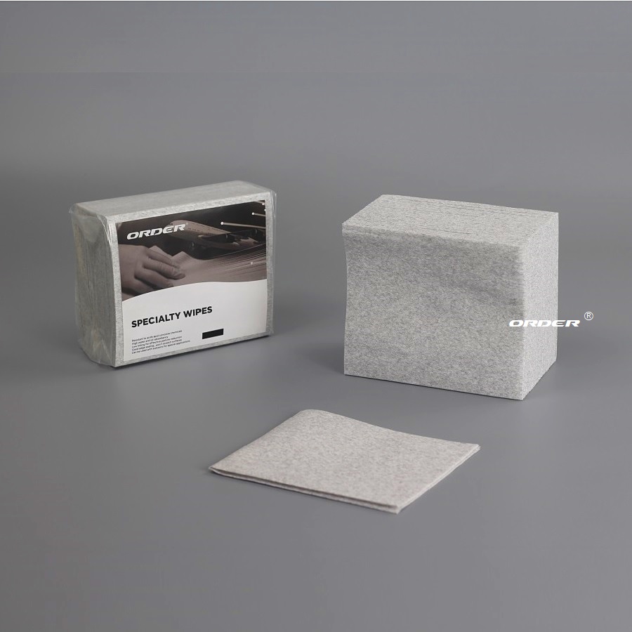 ORDER®GX Grey 1/4 fold Non-woven Industrial Medium-duty General Cleaning cloths 
