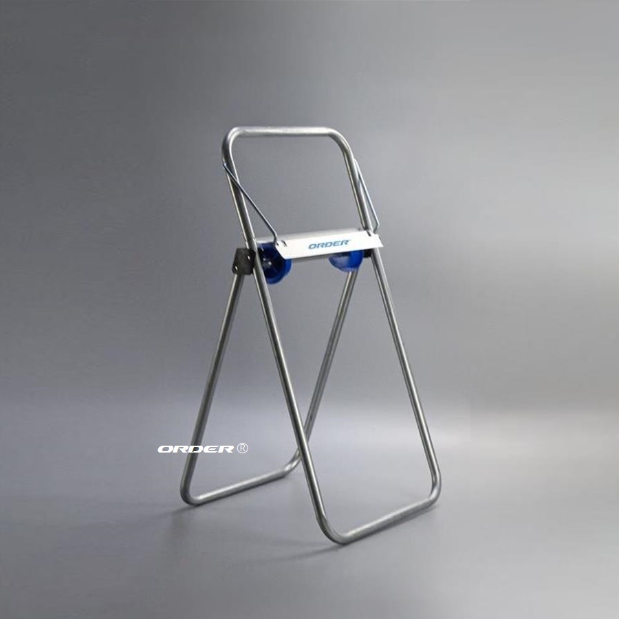 ORDER®Economy Floor Stand Jumbo Roll Cloths Dispenser Industrial Wiping Holder 