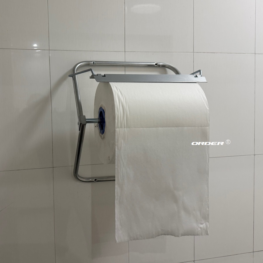 ORDER®Wall-mount stand jumbo rolls towels paper with dispenser for industry workshop