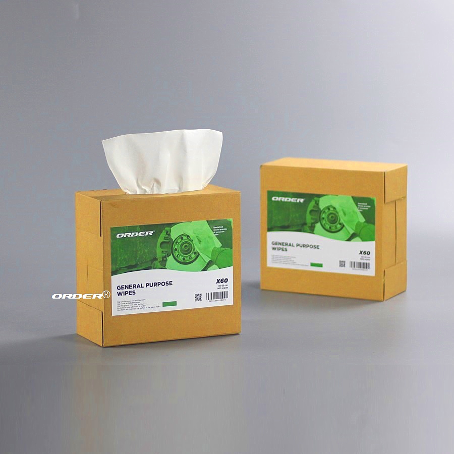 ORDER X70 pop-up box highly absorbent industrial medium-duty cleaning cloths