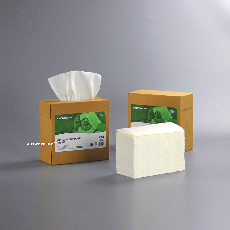 ORDER X70 pop-up box highly absorbent industrial medium-duty cleaning cloths
