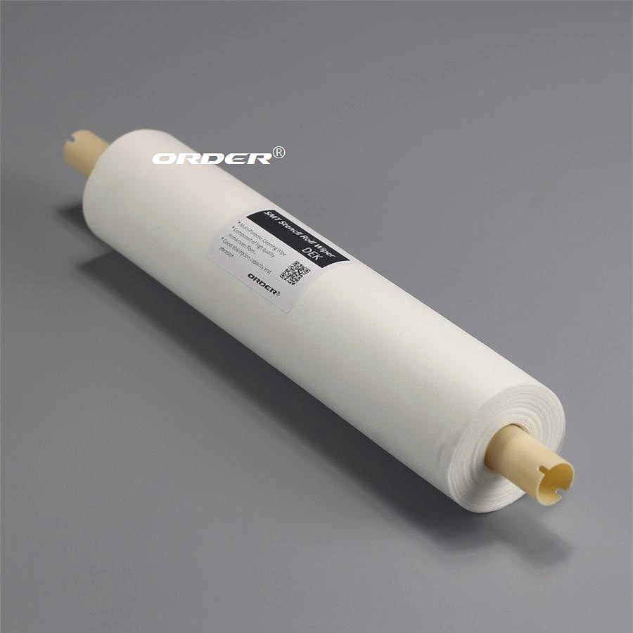 Attractive price new type For DEK MPM SMT Print Machine roll wiper SMT Understencil roll wipes