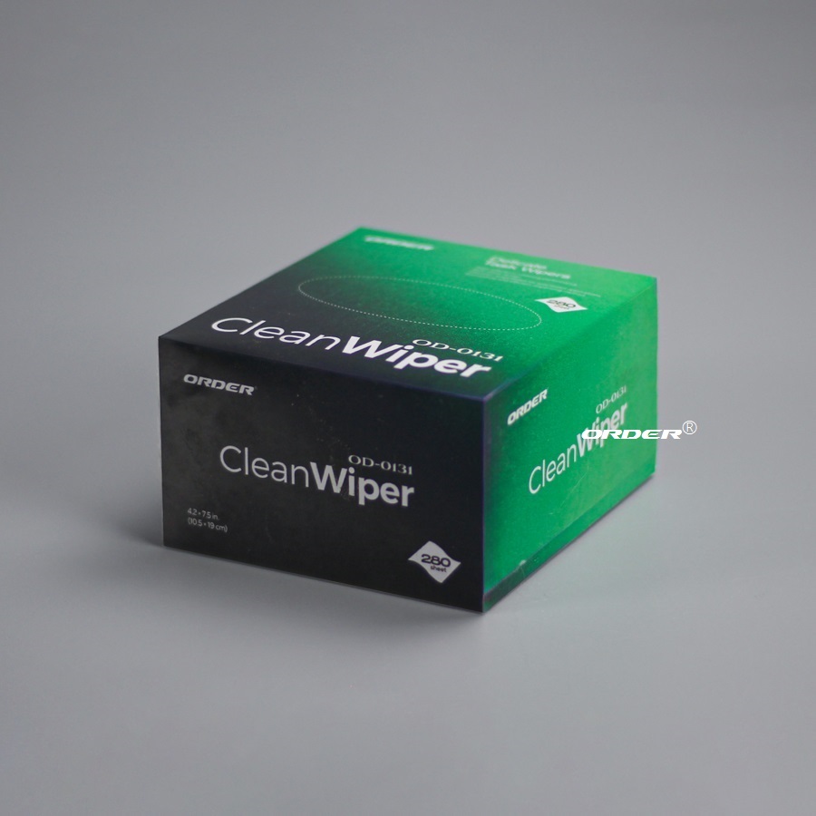 Pop up interfolded Delicate Task wipers easy to Optical Lens industrial low lint wiping paper tissues